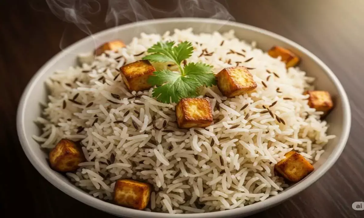 how to make Paneer jeera Rice Recipe