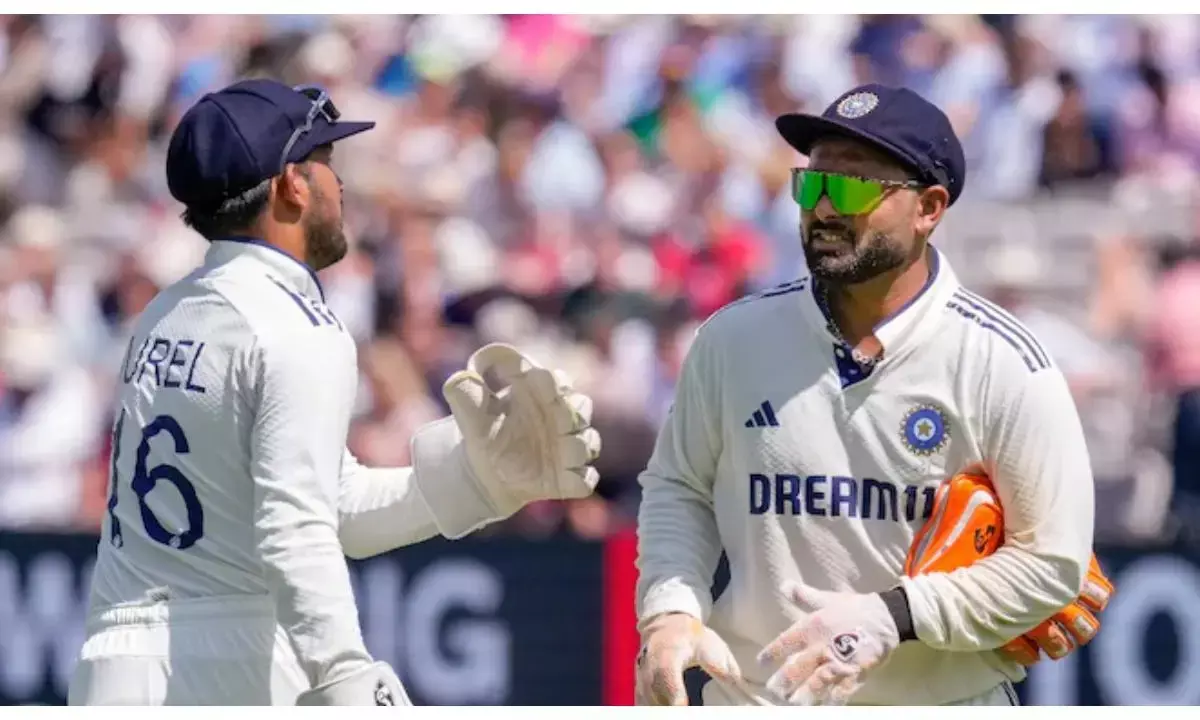 Dhruv Jurel oval test