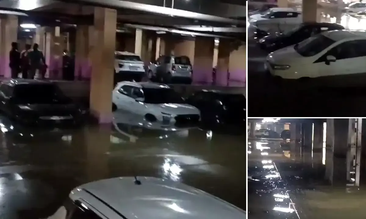 Waterlogging in Greater Noida Societies Basement