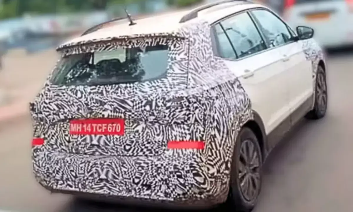 पहली बार स्पॉट हुई वॉक्सवैगन Taigun फेसलिफ्ट, 2026 की शुरुआत में होगी लॉन्च