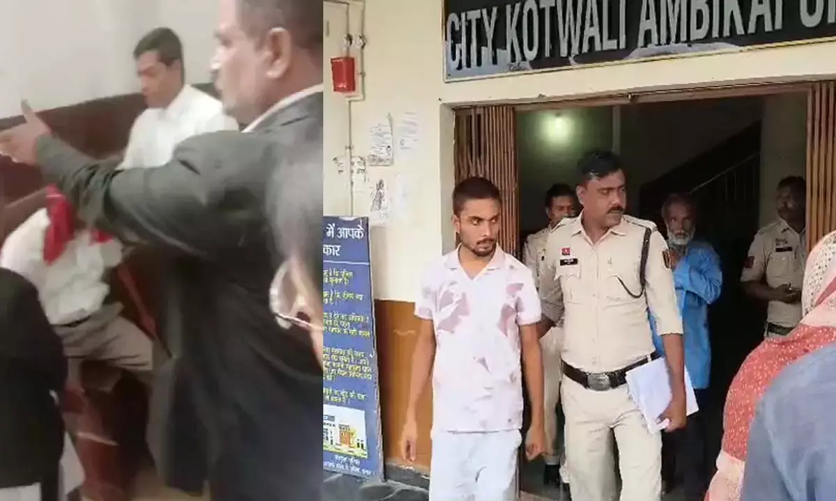 accused in police custody