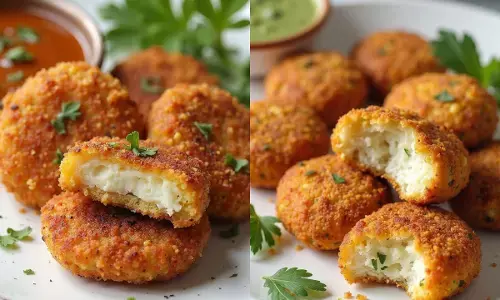 पनीर कटलेट बनाने की रेसिपी।