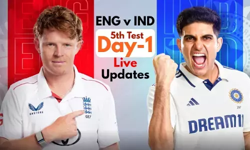 India vs England 5th Test Oval 2025 live cricket score updates