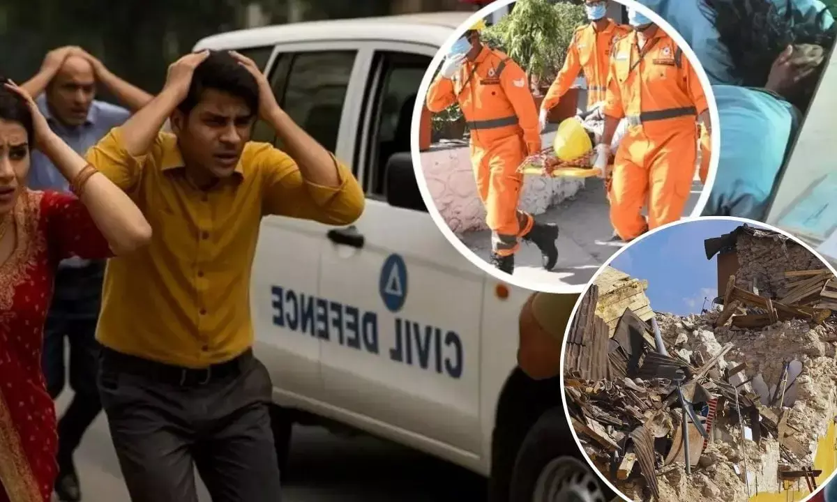 Delhi most dangerous mock drill