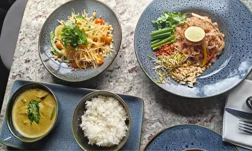 New taste of South Asian food at Jahanuma Palace bhopal, from Thai to Japanese