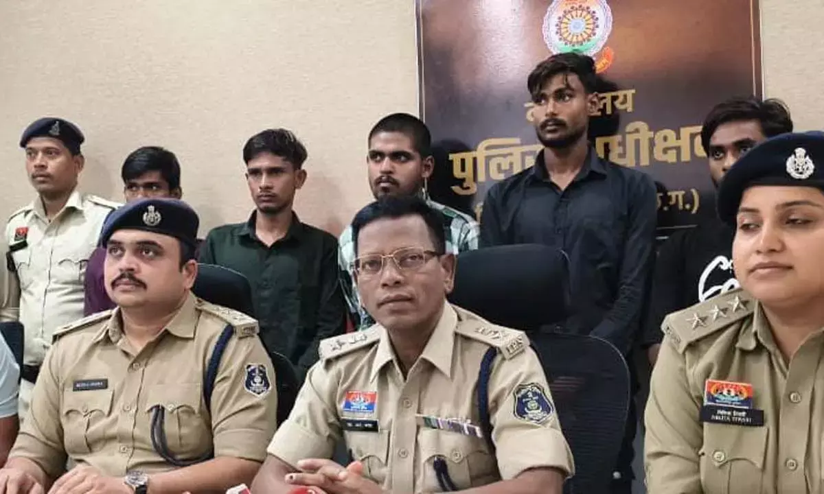 All five accused in police custody