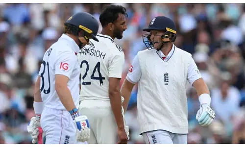 Prasidh krishna joe root fight