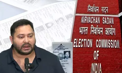 Tejashwi Yadav targeted Election Commission for remove his Name from Voter List