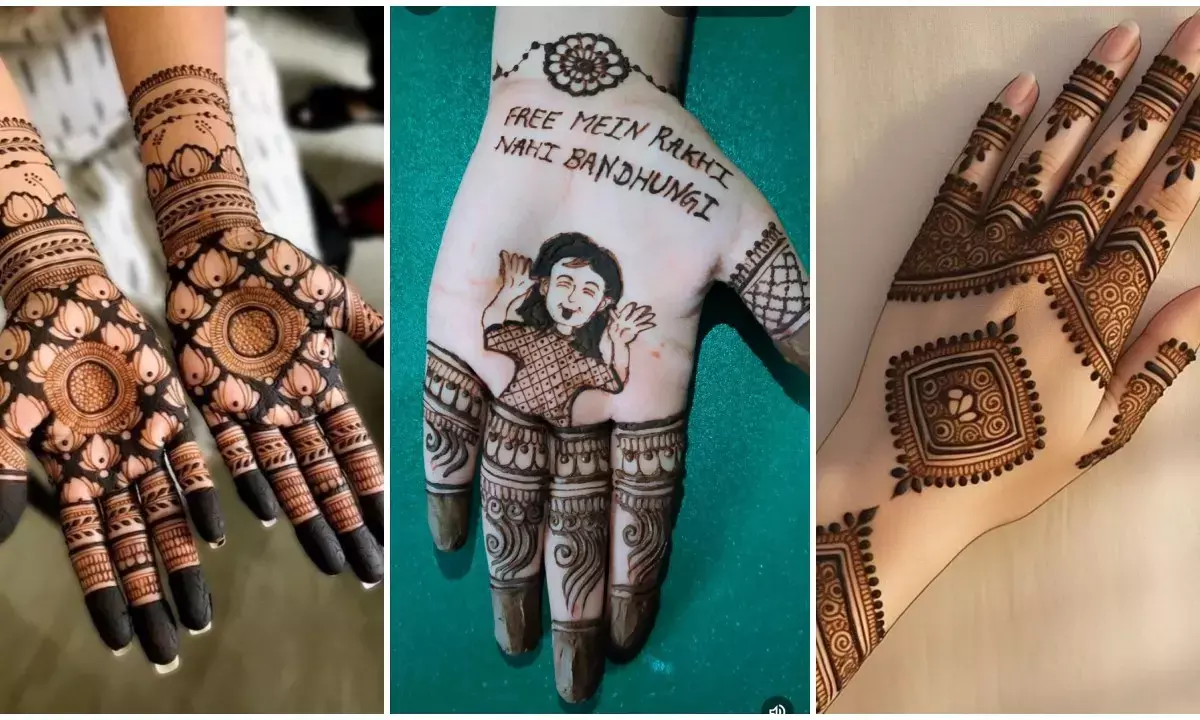 Raksha Bandhan 2025 Special trending and simple Top 10 Mehndi Design
