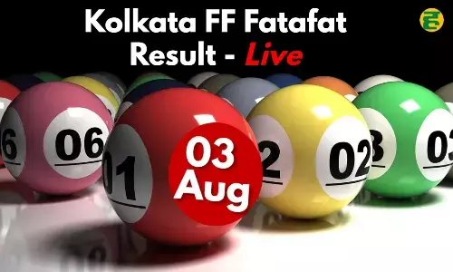 Kolkata FF Fatafat Result 3 August 2025 (Live): Know Kolkata FF Fatafat Result.