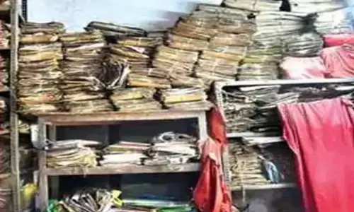 पुराने तहसील कार्यालय में रिकॉर्ड को चट कर गई दीमक : टूट रहीं फाइलें, कागज बन गए मिट्टी