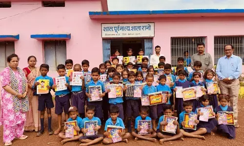 with school children with school children