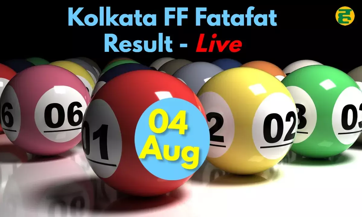 Kolkata FF Fatafat Result 4 August 2025 (Live): Know Kolkata FF Fatafat Result Kolkata FF Fatafat Result 4 August 2025 (Live): Know Kolkata FF Fatafat Result
