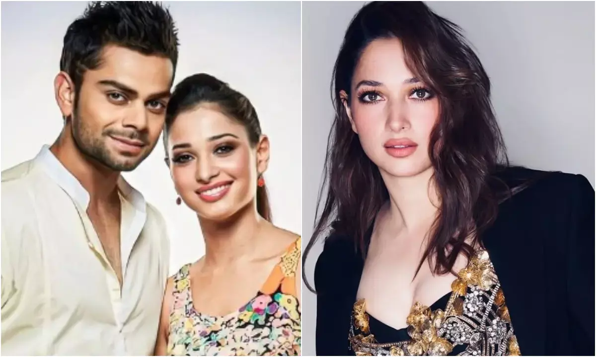 तमन्ना भाटिया ने विराट कोहली से अफेयर की रूमर्स पर तोड़ी चुप्पी