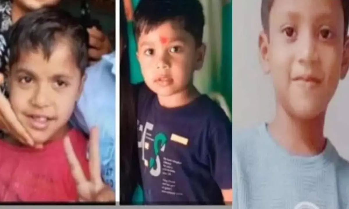 छछानपाहरी गांव के तालाब तीन बच्चों की डूबने जाने से मौत हो गई