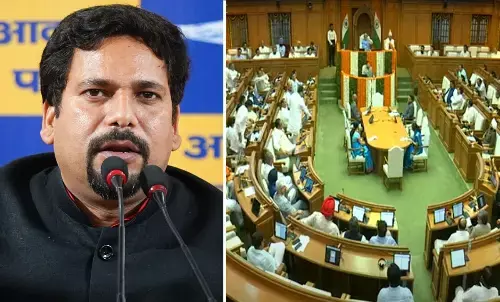 Sanjeev Jha Marshaled Out from Delhi Assembly