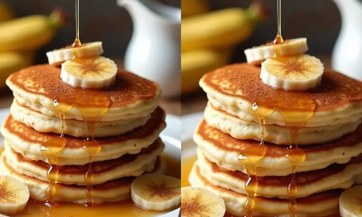 बनाना ओट्स पैनकेक बनाने की रेसिपी। बनाना ओट्स पैनकेक बनाने की रेसिपी।