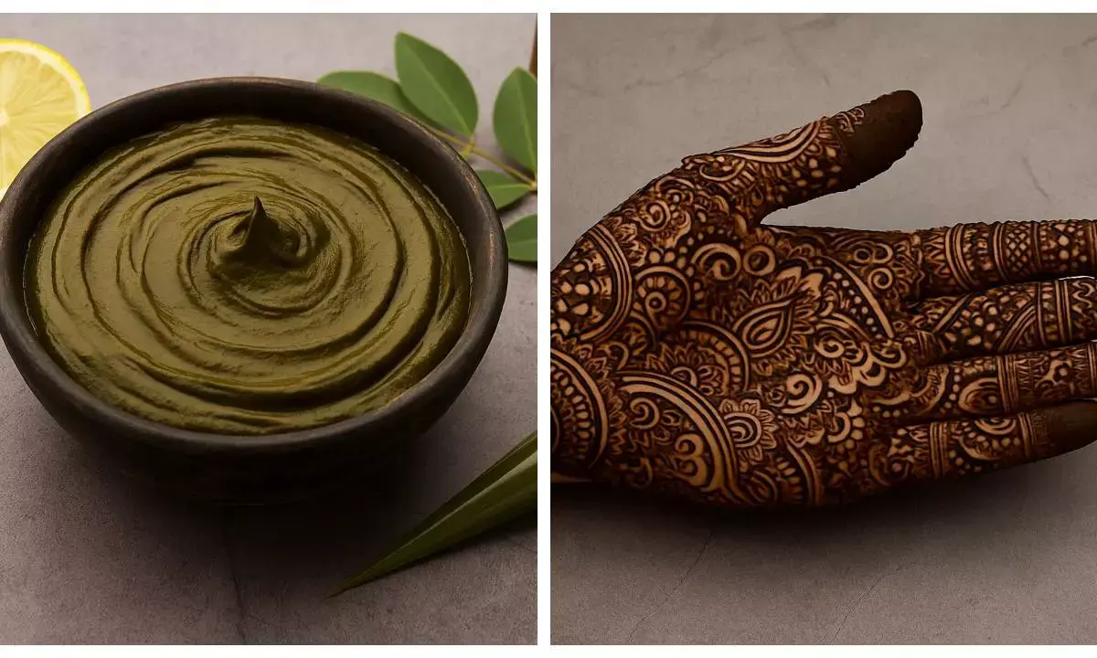 how to make mehndi paste