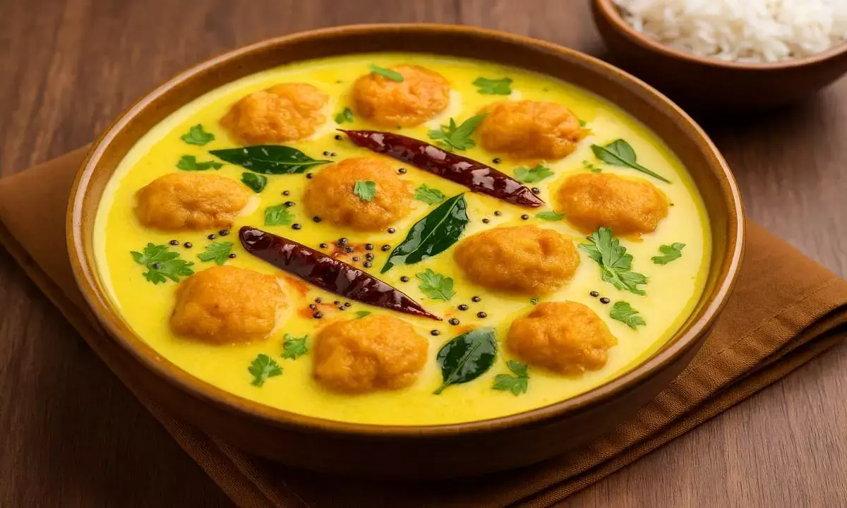 kadhi pakoda recipe in hindi