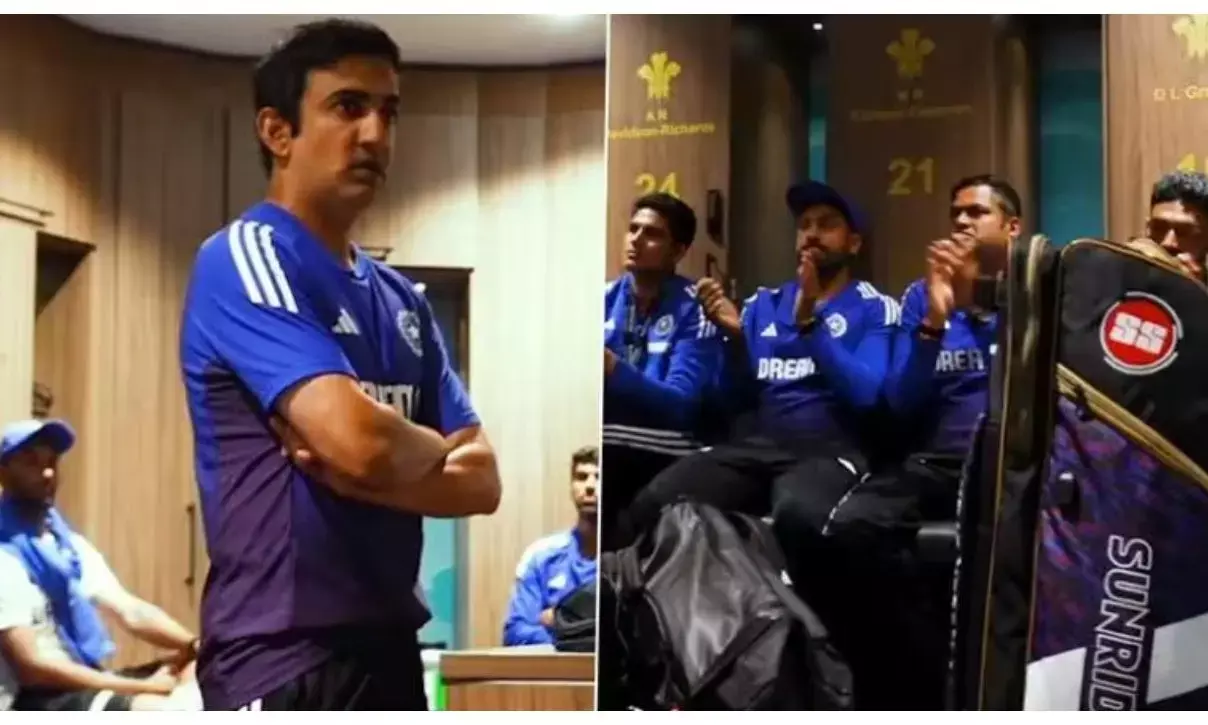 gautam gambhir dressing room speech video gautam gambhir dressing room speech video