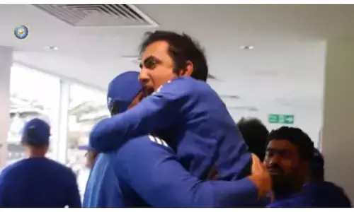 gautam gambhir morne morkel celebration video