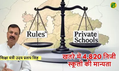 Minister Uday Pratap Singh has taken a tough stand on the controversy over the recognition of private schools in Madhya Pradesh.