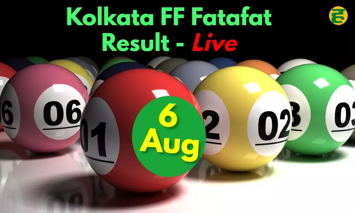 Kolkata ff Fatafat Result 6 August 2025: The results of 8 rounds under Kolkata FF Fatafat will be released on Wednesday. Kolkata ff Fatafat Result 6 August 2025: The results of 8 rounds under Kolkata FF Fatafat will be released on Wednesday.