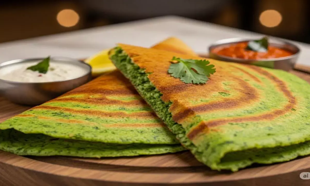 palak dosa recipe