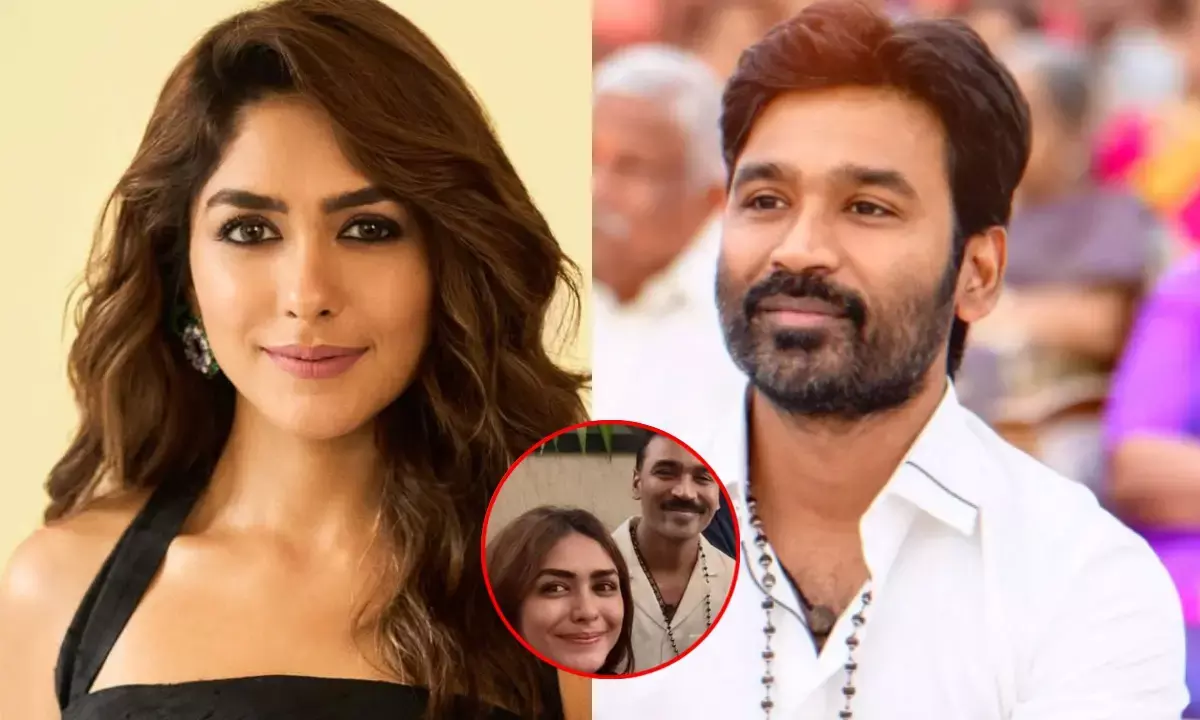 Dhanush Mrunal Thakur Dating Rumours video goes viral