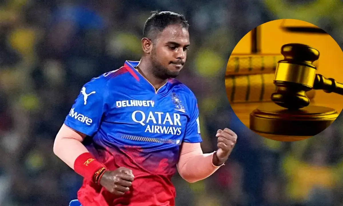 Rajasthan High Court refuses stay Cricketer Yash Dayal POCSO case Rajasthan High Court refuses stay Cricketer Yash Dayal POCSO case