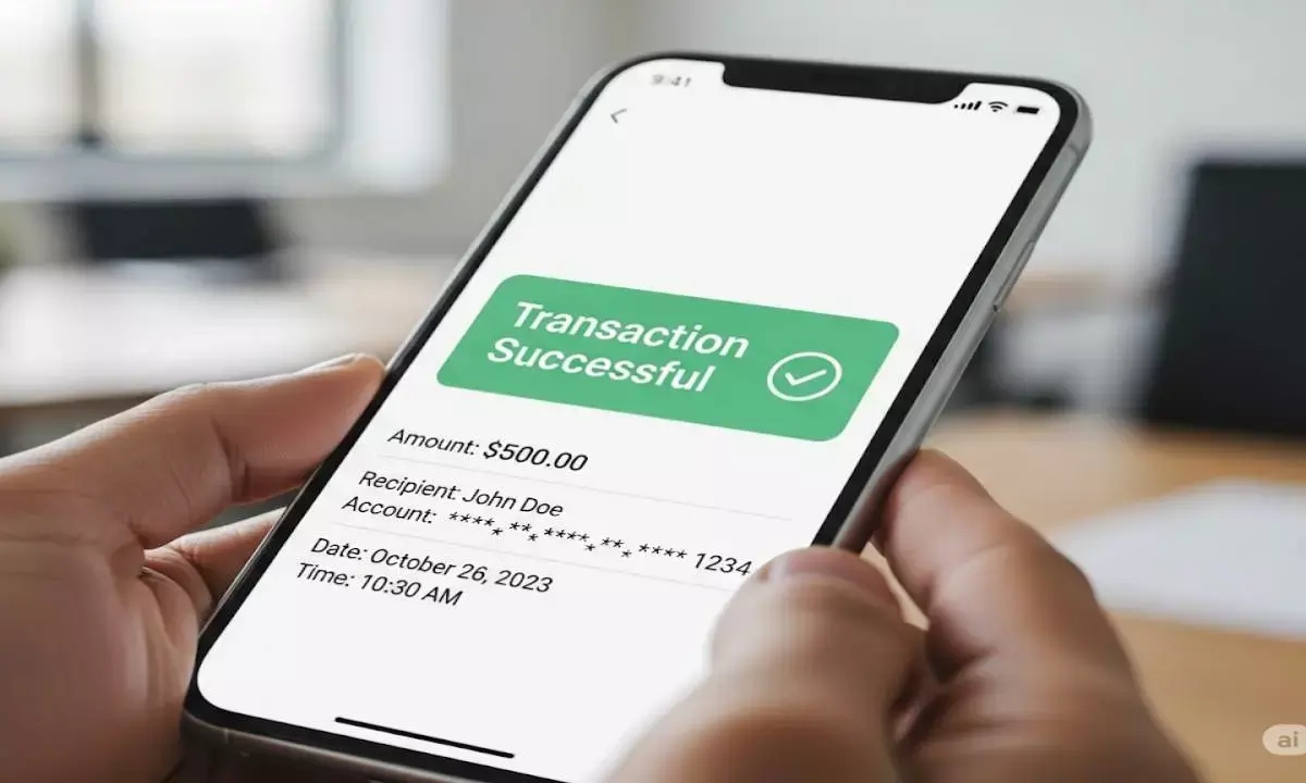 unknown transfer of money in bank account