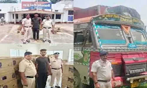 जशपुर पुलिस बड़ी कार्रवाई: बिहार ले जा रही 51 लाख की अवैध अंग्रेजी शराब जब्त, एक तस्कर गिरफ्तार