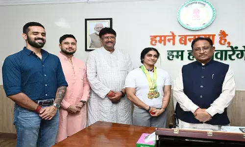 नमी राय ने बढ़ाया छत्तीसगढ़ का मान : एशियन-अफ्रीकन पैसिफिक पावरलिफ्टिंग चैंपियनशिप में जीता स्वर्ण पदक, सीएम साय से की मुलाका