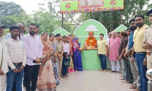 बलौदाबाजार जिले के शहीद युगल किशोर वर्मा की आज आठवीं पुण्यतिथि पर श्रद्धांजलि सभा का आयोजन किया गया