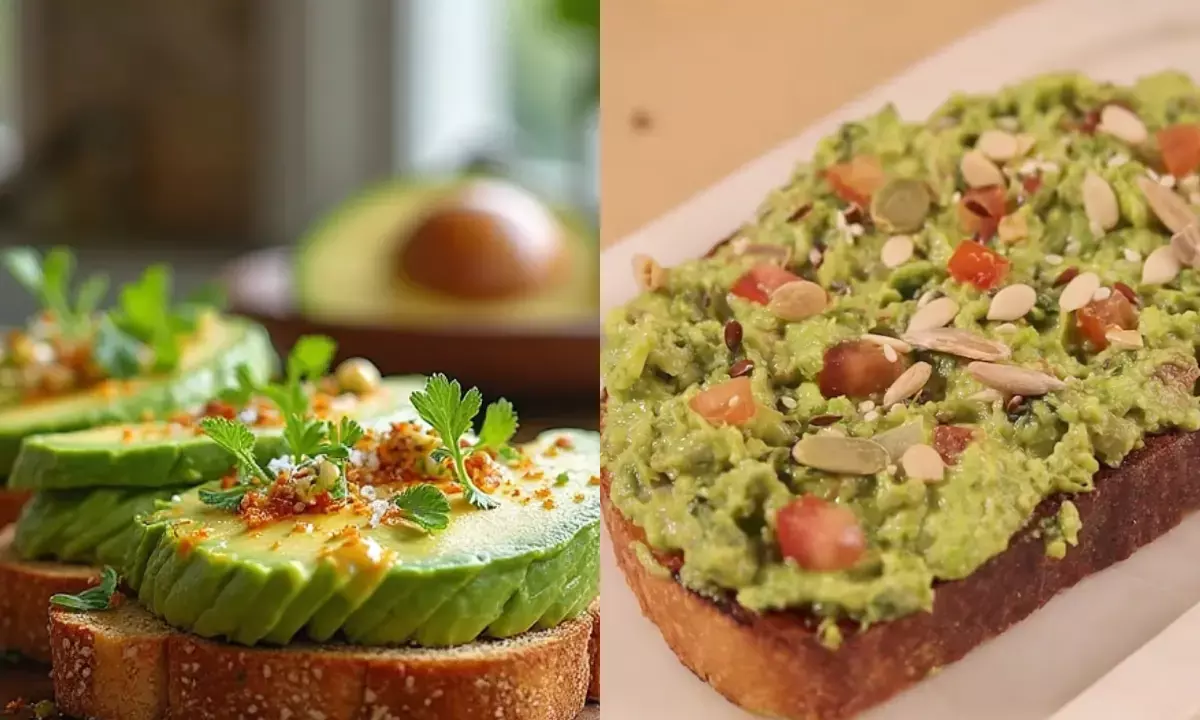 अवोकेडो ठेचा टोस्ट बनाने की आसान रेसिपी।