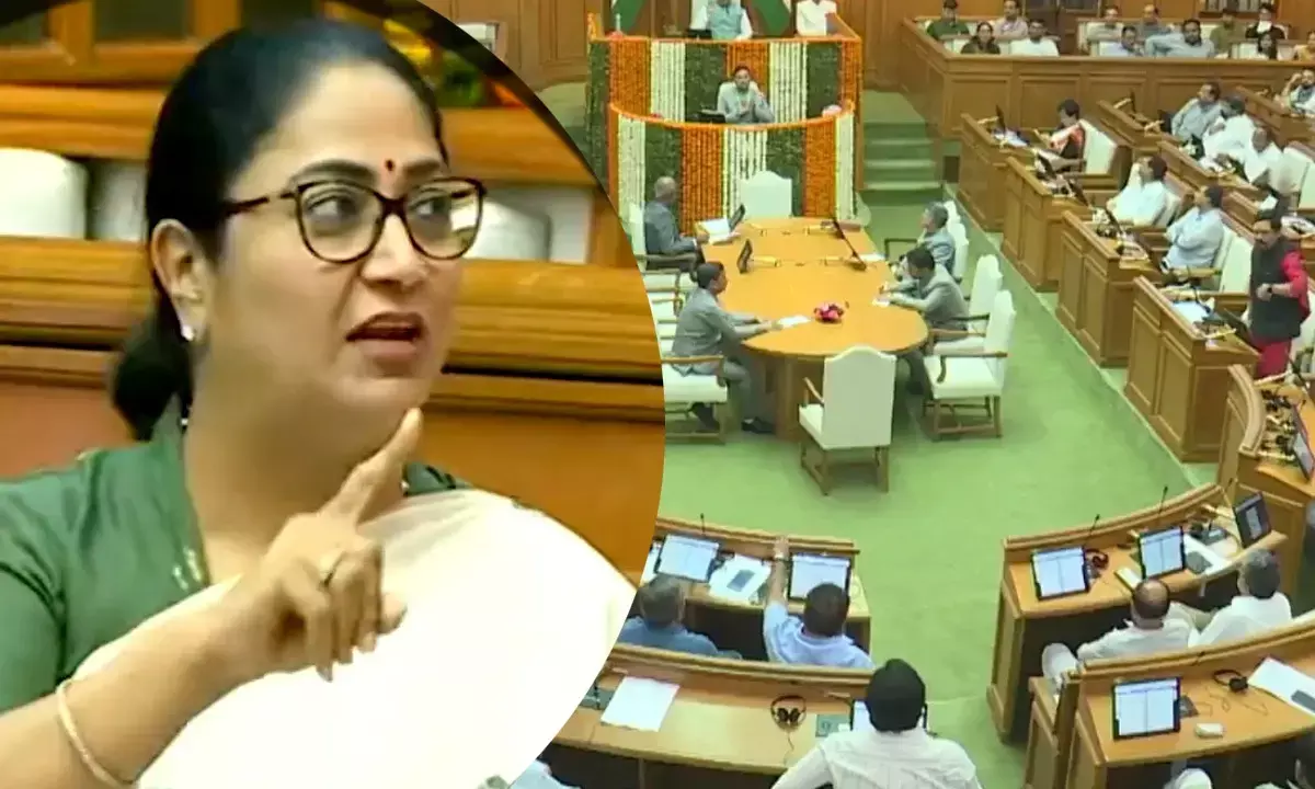 CM Rekha Gupta targeted Arvind Kejriwal for Hanging House in Delhi Assembly Controversy