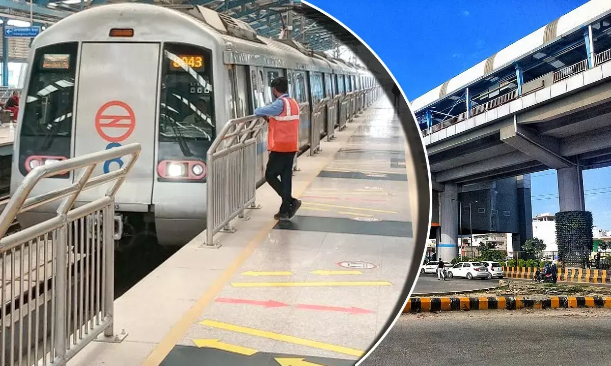 Noida to Sahibabad Metro Connectivity