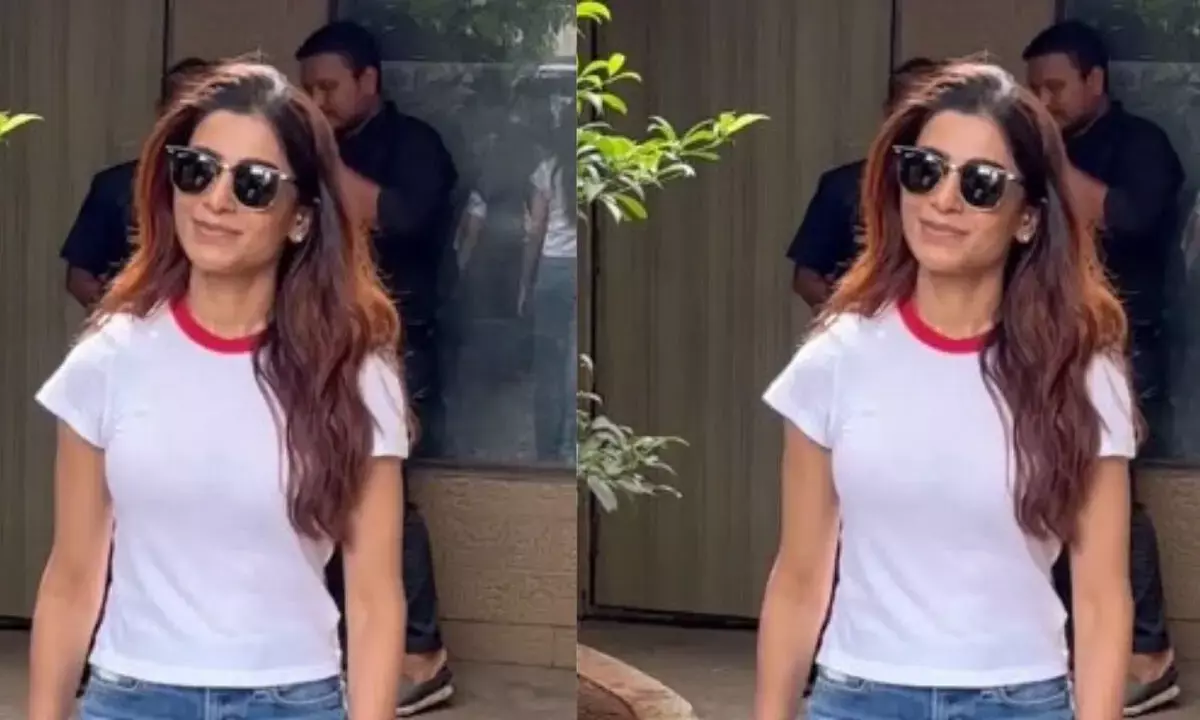 एक्ट्रेस समांथा रुथ का कैजुअल लुक