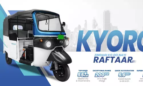 Terra Motors Electric Auto L5 Launch Indore