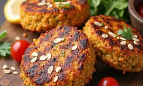 ओट्स सोया कबाब बनाने की मजेदार रेसिपी।