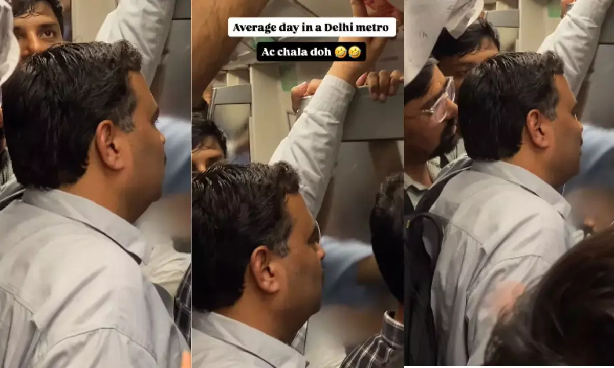 Delhi metro Viral Video