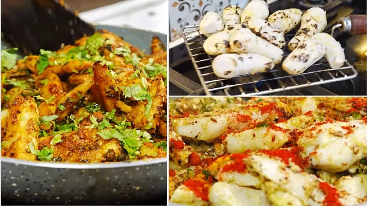 Roasted Arbi Sabzi Recipe: Have you eaten roasted arbi ki sabzi? Spicy healthy dish | Must try Roasted Arbi Sabzi Recipe: Have you eaten roasted arbi ki sabzi? Spicy healthy dish | Must try