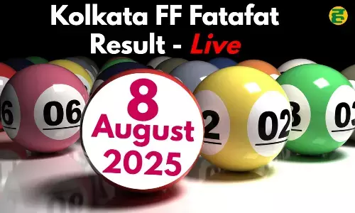 Kolkata FF Fatafat Result Today 8 August 2025: View all 8 round results Live