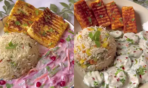 पनीर राइस बाउल बनाने की रेसिपी। पनीर राइस बाउल बनाने की रेसिपी।