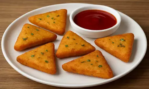 potato triangles recipes