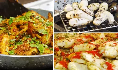 Roasted Arbi Sabzi Recipe: Have you eaten roasted arbi ki sabzi? Spicy healthy dish | Must try