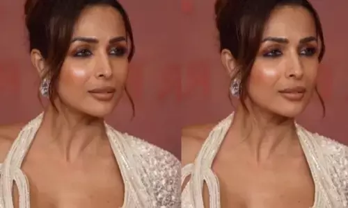 एक्ट्रेस मलाइका अरोड़ा की खूबसूरत व्हाइट ड्रेस