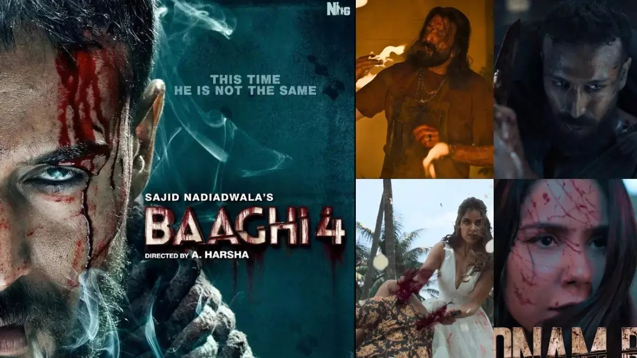 Baaghi 4 teaser released, Tiger Shroff and Sanjay Dutt face to face. release 5 September 2025.