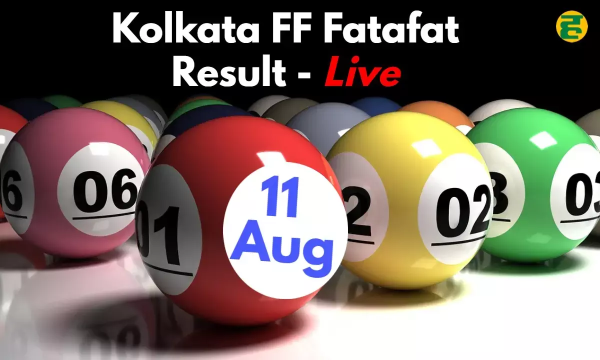 Kolkata FF Fatafat Result Today | 11 August 2025: Kolkata FF Fatafat Result | Watch results live