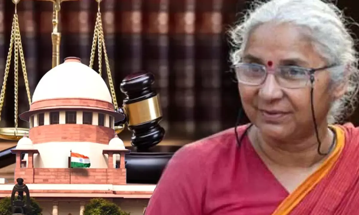 Medha Patkar hearing in Supreme Court